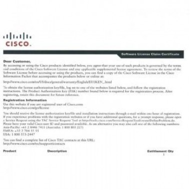 Лицензия Cisco FLSA1-2X-5-10G=