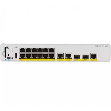 Коммутатор Cisco C9200CX-12P-2X2G-E