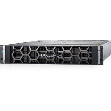 Dell PowerEdge R750 12B ST2 (up to 12x3.5",Riser Config 0,4x8 slots) no ( CPU, Mem, HDDs, PSU, OCP) PERC H755, iDRAC9 Enterprise 15G, TPM 2.0, LCD Bezel, Rails+Arm